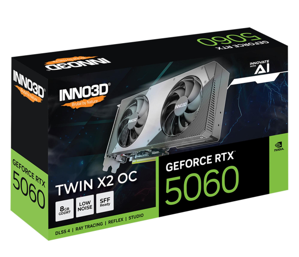 INNO3D GeForce RTX 5060 Twin X2 OC 8GB GDDR7 DLSS4 - 1352129 - zdjęcie 3